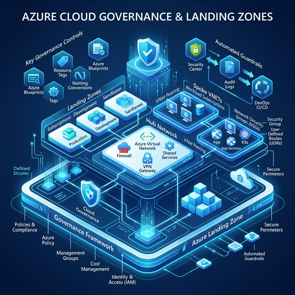 Azure sin caos: Gobernanza y Landing Zones con Terraform