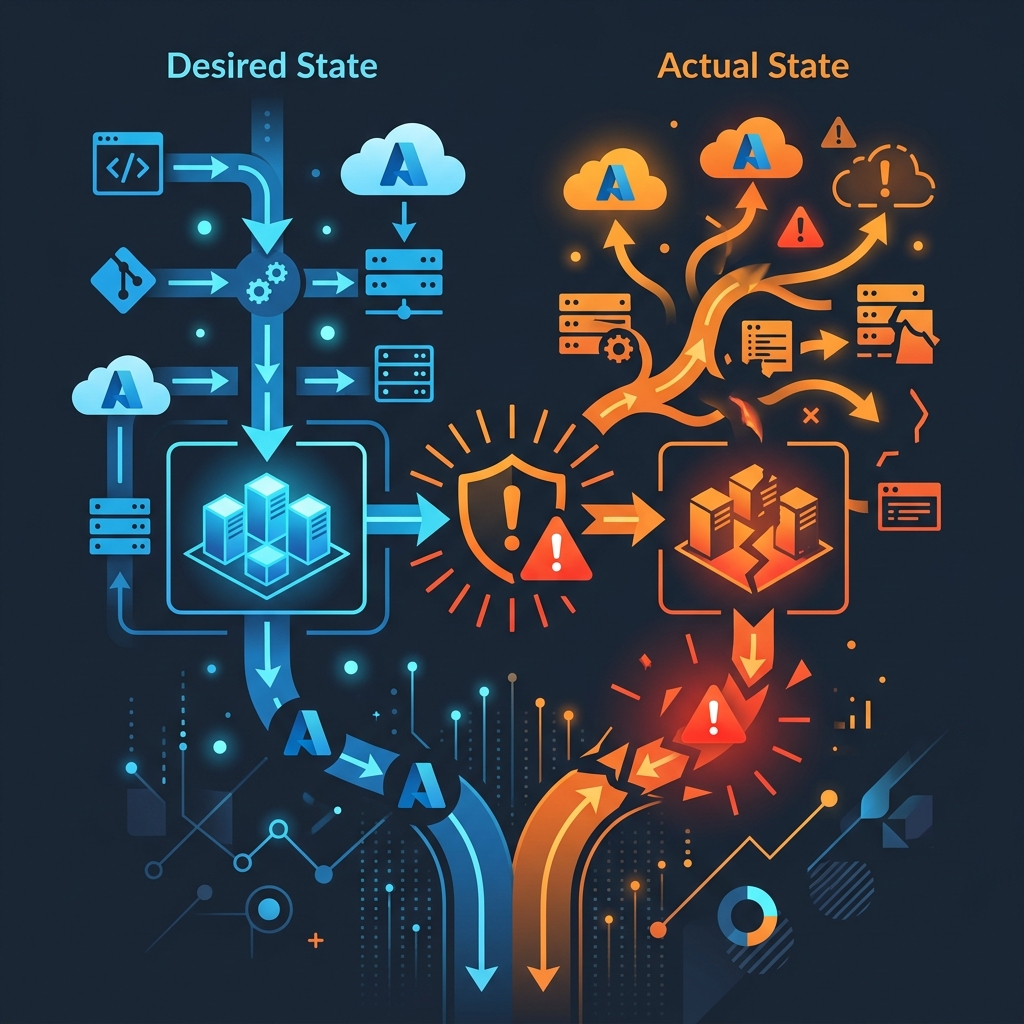 Drift Detection en Azure Landing Zones: detecta y corrige desviaciones con Terraform y GitHub Actions